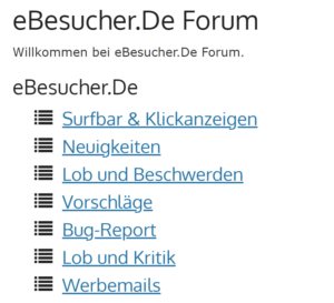 eBesucher Forum