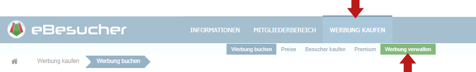 Portal für Werbetreibende