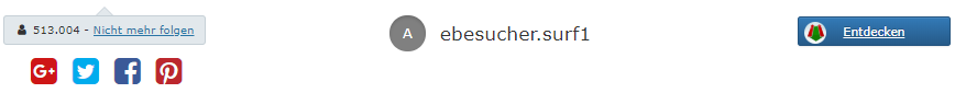 Nutzername auf Interessengebiet