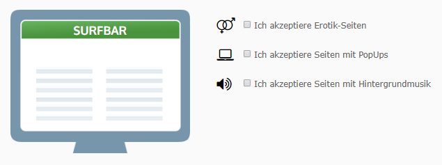 Einstellungen im Mitgliederbereich