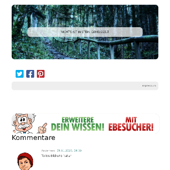 NICHTS IST IN STEIN GEMEISSELT - Gesundheit & Wellness