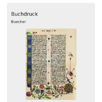 Buchdruck - Zeitschriften & Bücher