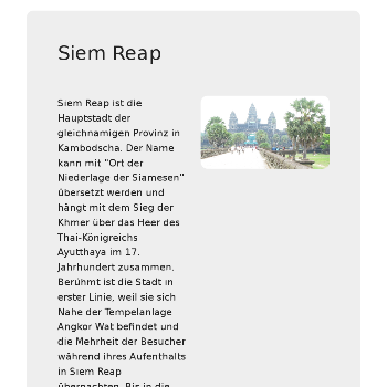 Siem Reap - Kunst & Kultur