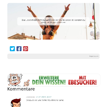 Das Leben heißt nicht zu warten bis der Sturm vorbei ist, sondern zu lernen im Regen zu tanzen! - Gesundheit & Wellness