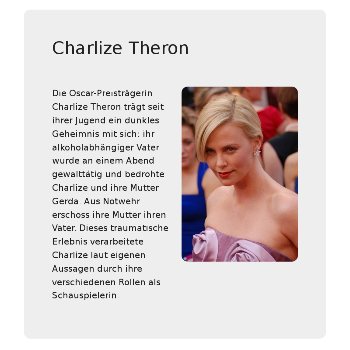 Charlize Theron - Medien & Nachrichten