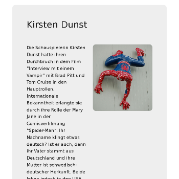 Kirsten Dunst - Medien & Nachrichten