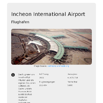 Incheon International Airport - Sonstiges