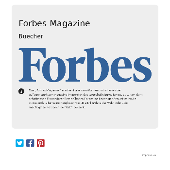 Forbes Magazine - Zeitschriften & Bücher
