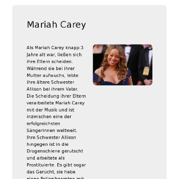 Mariah Carey - Medien & Nachrichten