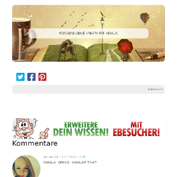 FORDERE DEINE KREATIVITÄT HERAUS - Gesundheit & Wellness