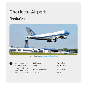 Charlotte Airport - Sonstiges